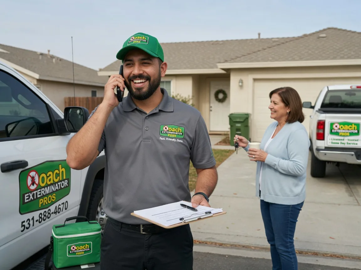 Pest Control Roach Exterminator New Athens, OH FAQs